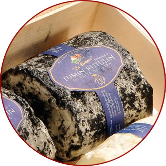 Tumin Rutulin Capra al Carbone Vegetale